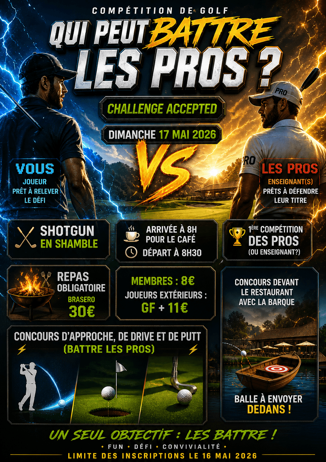 Compétition des Pros